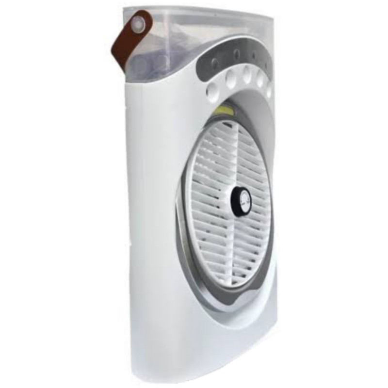 پنکه شارژی مه پاش LED دار رومیزی | 3600 میلی آمپر ساعت - Image 3