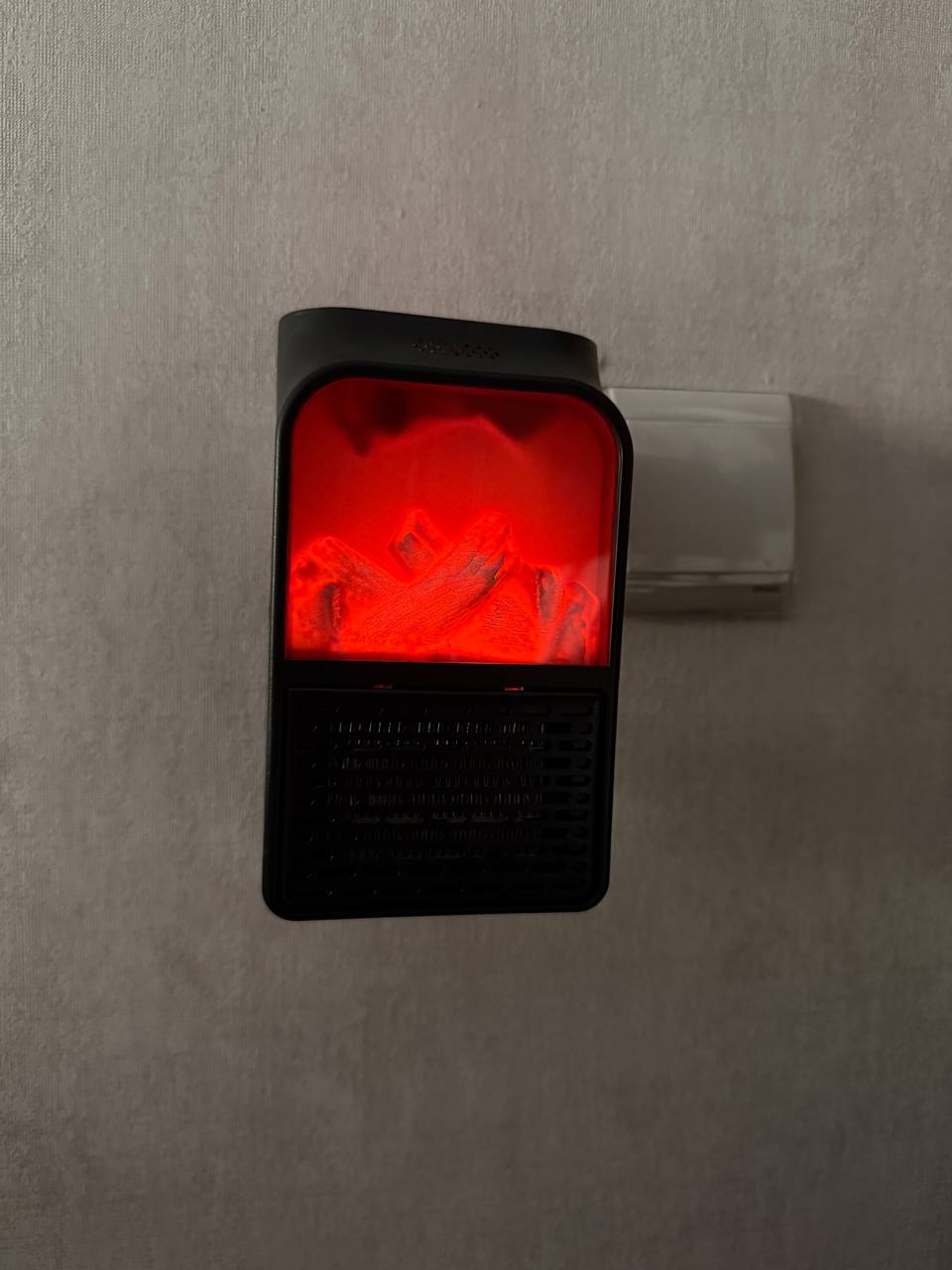 هیتر برقی پریزی Flame Heater 1000 وات طرح شومینه با ریموت کنترل - Image 14